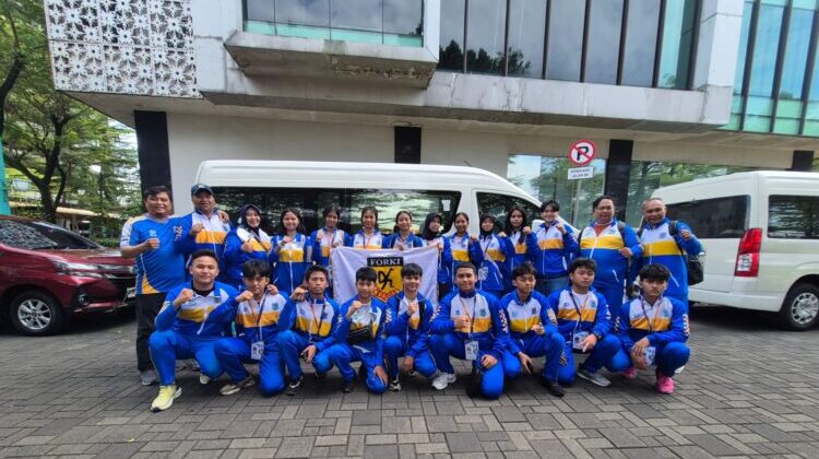 17 Atlet Karate Tangsel Diberangkatkan ke POPDA Banten 2026, FORKI Targetkan Juara Umum