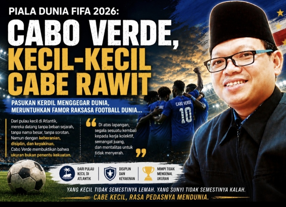 Kisah Cabo Verde di Piala Dunia 2026: Negara dengan 600 Ribu Penduduk Ini Paksa Spanyol Imbang, Buktikan “Kecil-kecil Cabe Rawit”