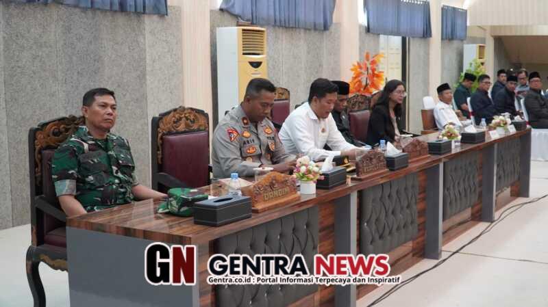 DPRD Sumbawa Barat Gelar Rapat Paripurna Pertanggungjawaban APBD 2025, Kasdim 1628 dan Forkopimda Hadir
