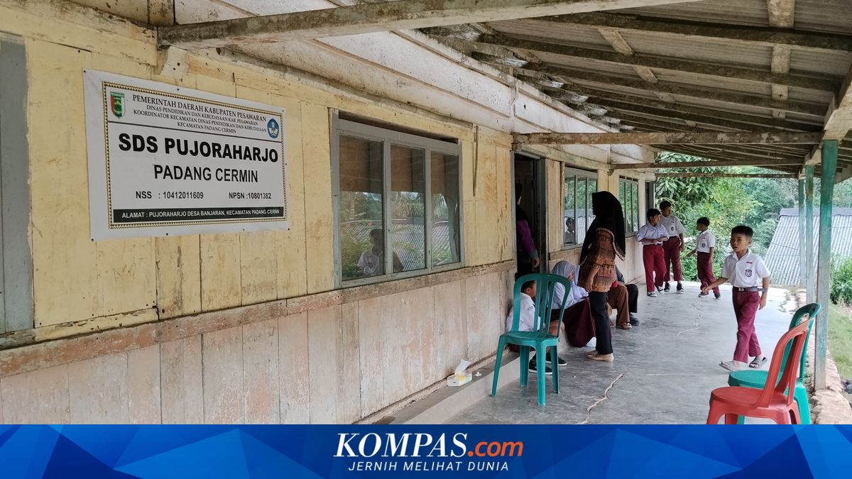 Tersisa 10 Murid, SDS Pujoraharjo di Puncak Gunung Bundar Pesawaran Bertahan Lebih Setengah Abad Lewat Jalan Setapak