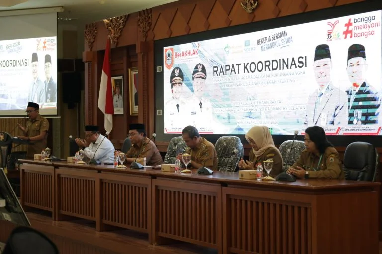 Gubernur Kalsel Libatkan Penyuluh Agama untuk Tekan Perkawinan Usia Anak dan Cegah Stunting dari Hulu
