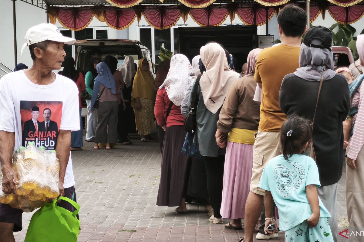 Pasar Murah Pemkab Bantul di Pajangan Sediakan 5 Ton Sembako, Warga Antre Sejak Pagi