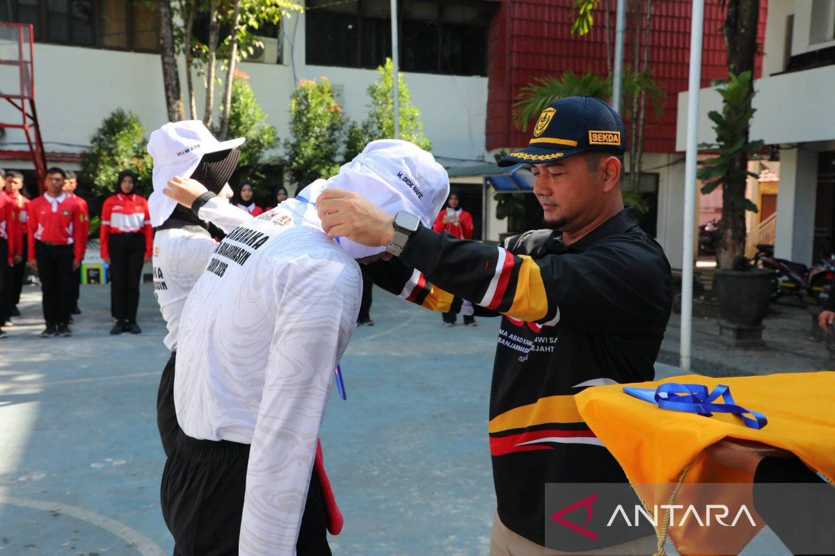 34 Calon Paskibraka Banjarmasin Mulai Diklat, Empat Dikirim ke Provinsi dan Satu ke Istana Negara