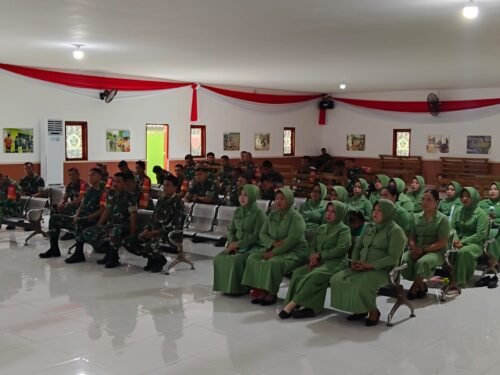 Kodim 1406/Wajo Gelar Sosialisasi HIV/AIDS, Kanker Payudara, dan Hepatitis untuk Prajurit dan Persit