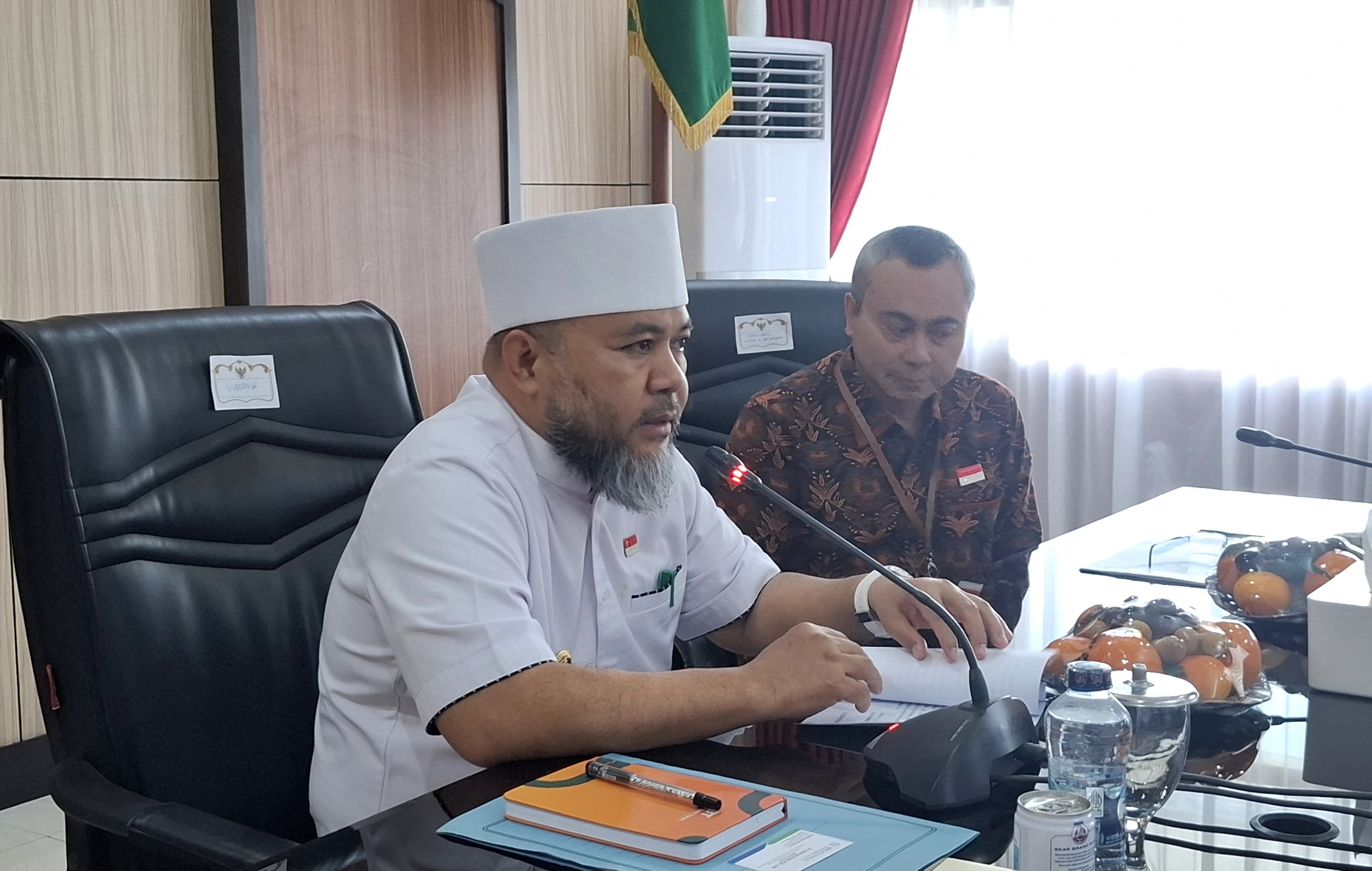 Gubernur Bengkulu Helmi Hasan Pimpin Rapat Strategi Percepatan Kepesertaan Aktif JKN, Target Layanan Kesehatan Merata