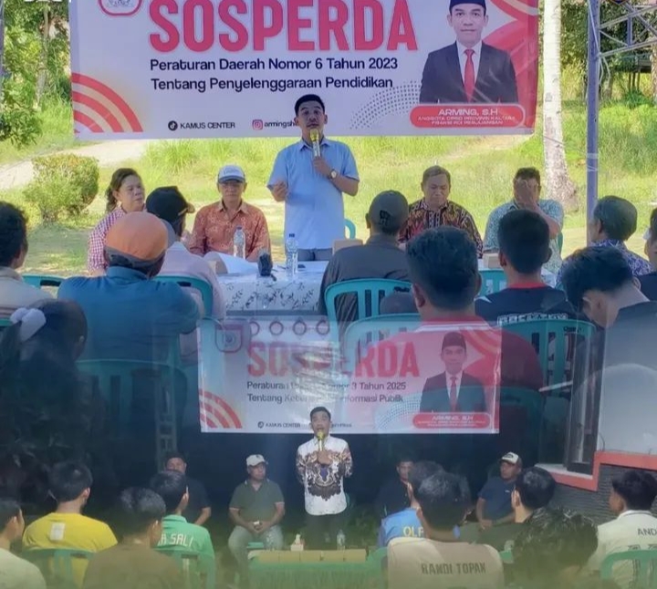 Anggota DPRD Kaltara Arming Sosialisasikan Dua Perda di Nunukan, dari Keterbukaan Informasi hingga Pendidikan