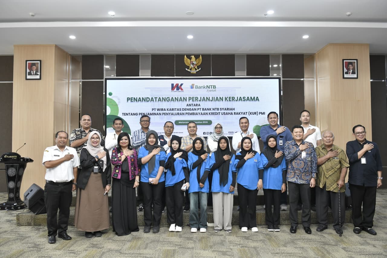 Bank NTB Syariah Salurkan KUR Rp 9 Juta untuk Calon PMI, Target Bebaskan Pahlawan Devisa dari Rentenir