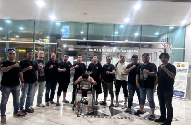 Polrestabes Palembang Lumpuhkan Pelaku Rudapaksa Anak 12 Tahun di Gandus yang Melawan Saat Ditangkap