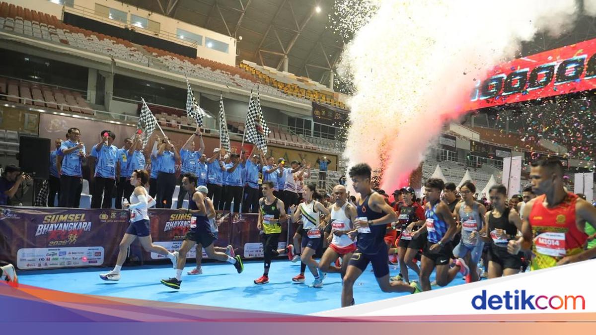 8.035 Warga Palembang Ramaikan Sumsel Bhayangkara Run 2026, Gubernur Siapkan Hadiah Satu Unit Rumah
