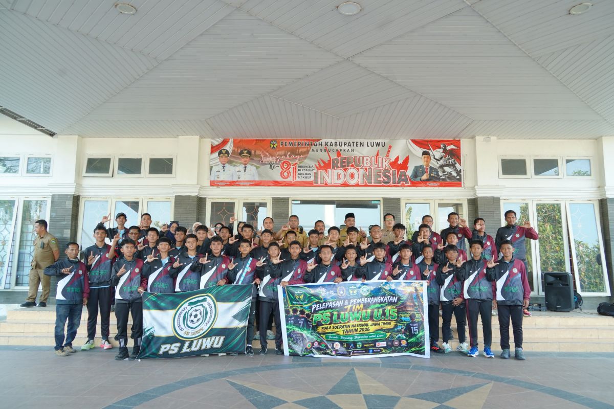 PS Luwu U-15 Wakili Sulsel di Piala Soeratin Nasional 2026, Target Tembus Delapan Besar