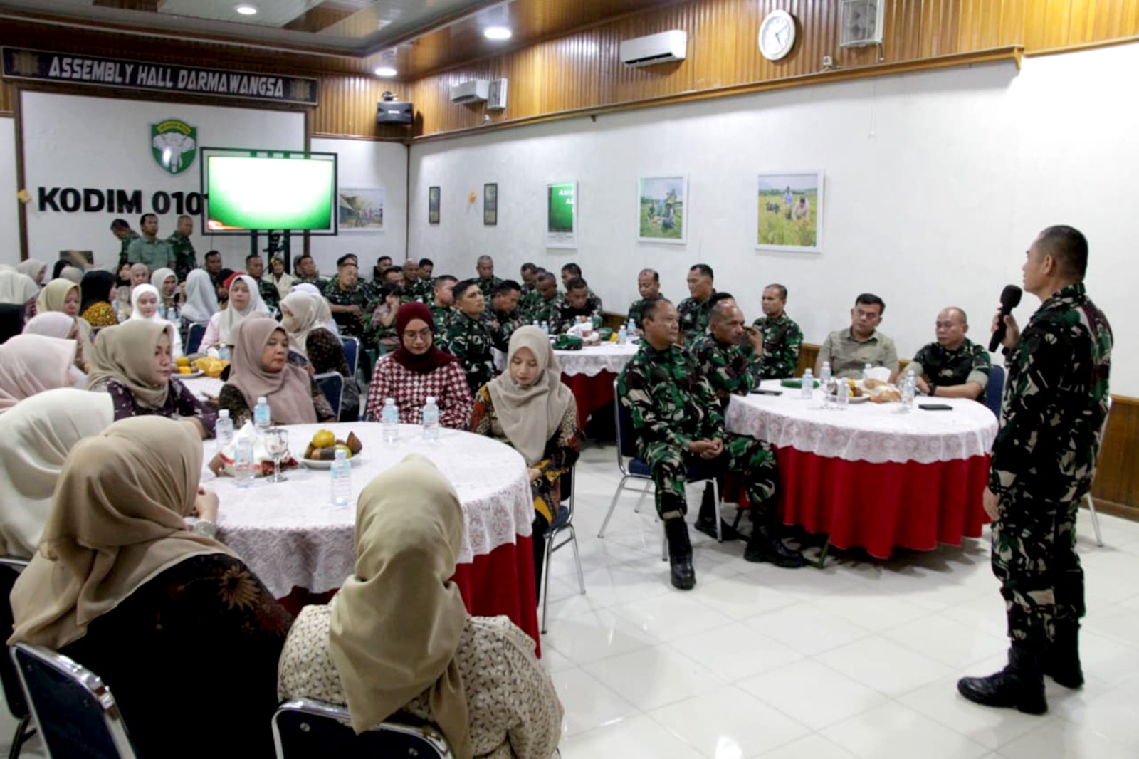 Kodim 0101/Banda Aceh Lepas Dua Danramil, Kapten Sugianto dan Kapten Idfi Dapat Penugasan Baru