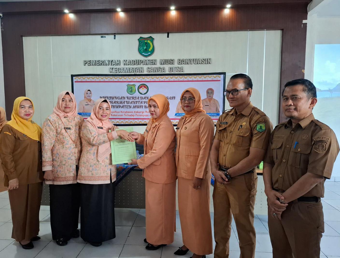 DWP Muba dan DPPPA Turun ke Dua Kecamatan, Perkuat Tata Kelola Organisasi dan Ketahanan Keluarga