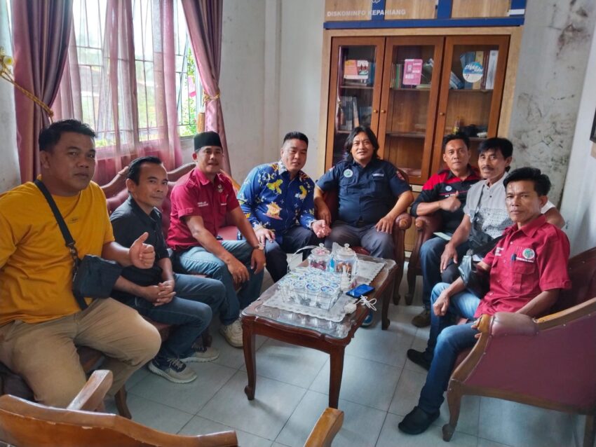 IWO Kepahiang Perkenalkan Kepengurusan Baru ke Diskominfo, Dorong Informasi Publik Profesional di Bengkulu