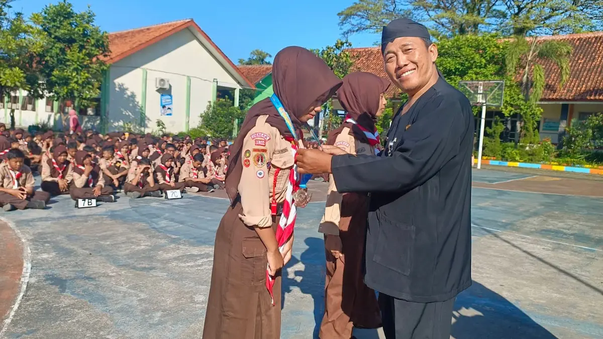 360 Siswa SMP Negeri 2 Mranggen Ikuti Persami, Dindikbud Demak Tekankan Pendidikan Karakter di Alam Terbuka