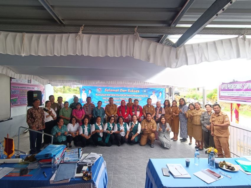Dua Puskesmas di Sipoholon Jadi Kunci Raih Predikat Desa Percontohan PKK Sumut, Capaian IVA Test Tembus 99,7 Persen