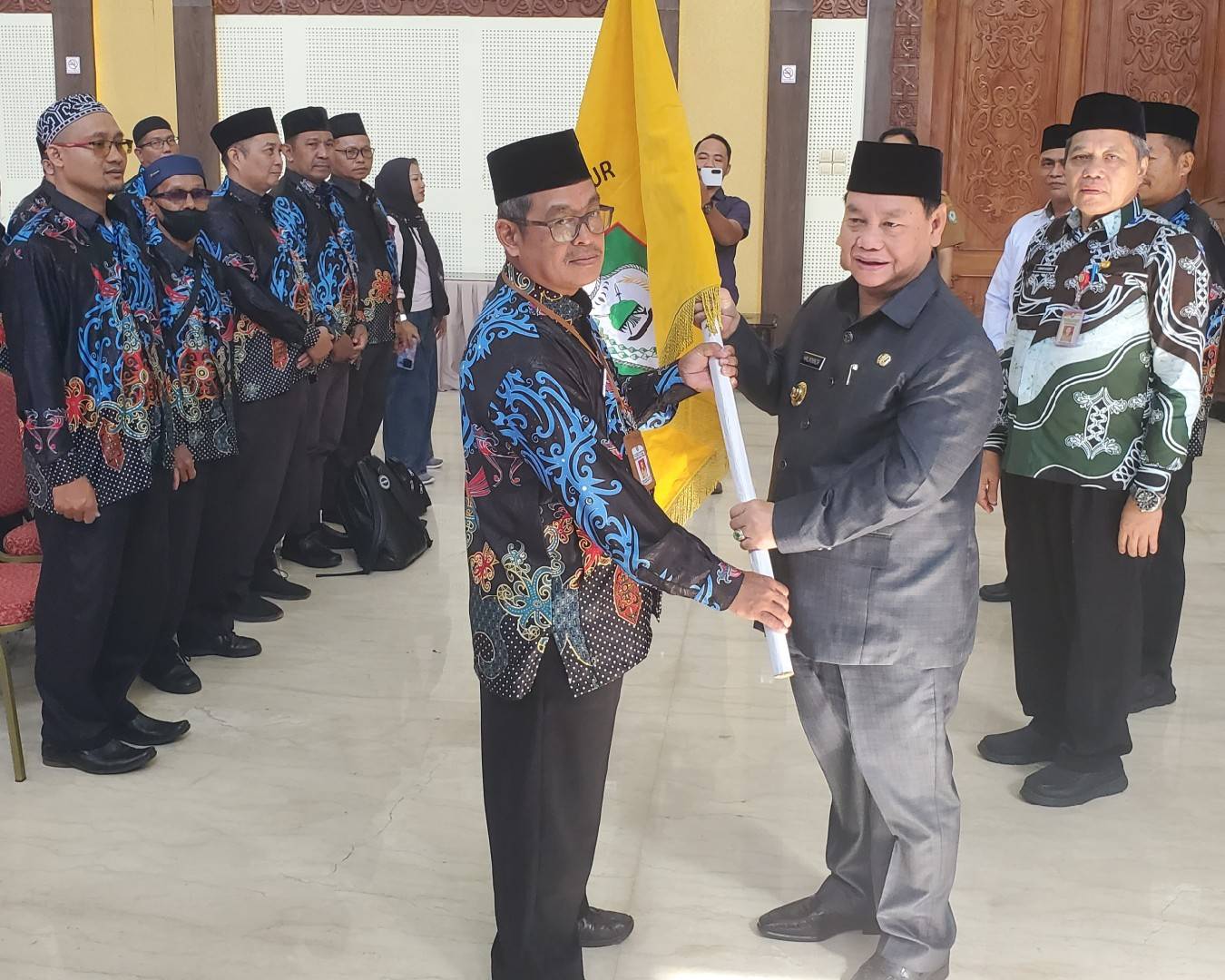 Kafilah MTQ Korpri Kotim Targetkan Pertahankan Lima Emas di Murung Raya, 23 Peserta Diberangkatkan