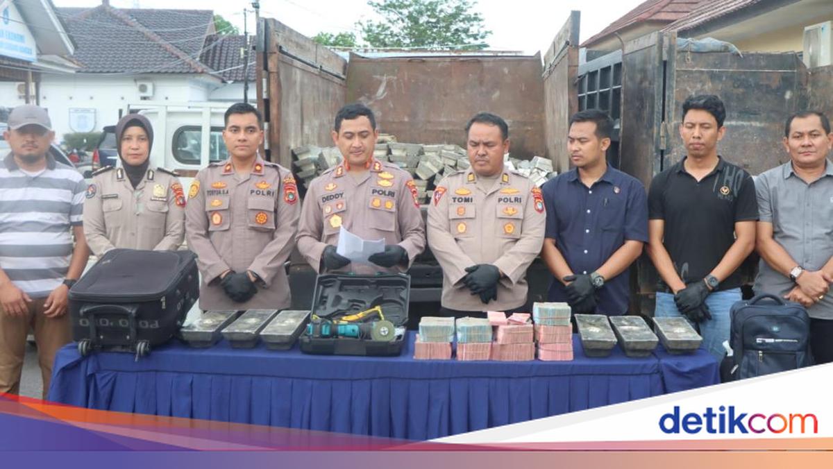 Komplotan 10 Perampok Smelter Timah di Bangka Dibekuk dalam 24 Jam, Polisi Sita 538 Balok dan Rp 768 Juta