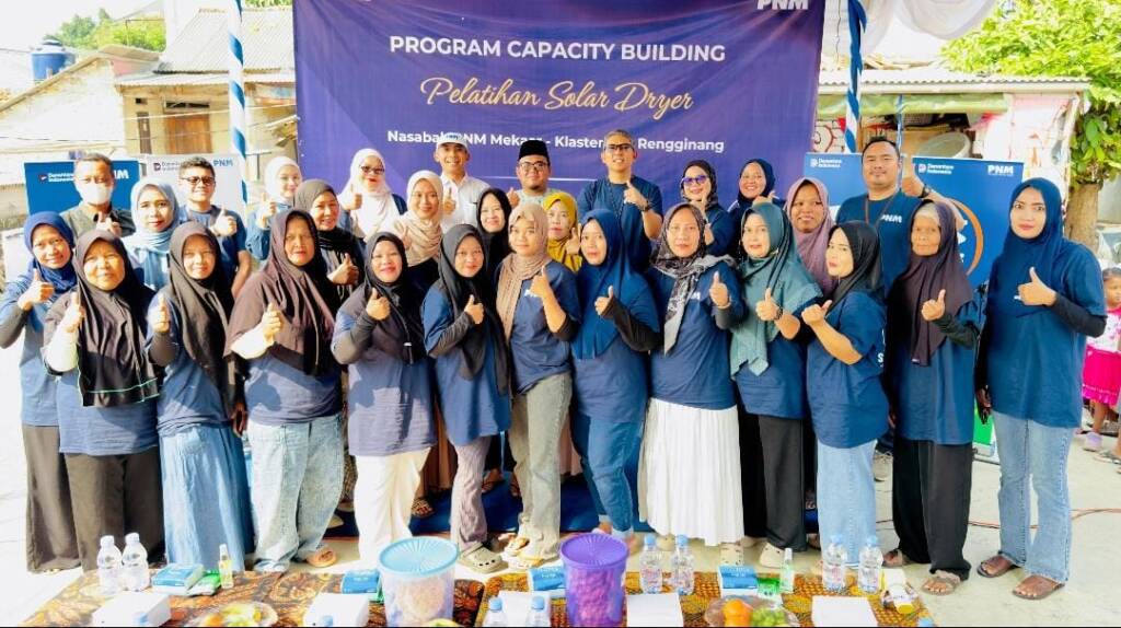 PNM Bogor Beri Pelatihan dan Mesin Solar Dryer ke 20 Perajin Rengginang di Rancabungur