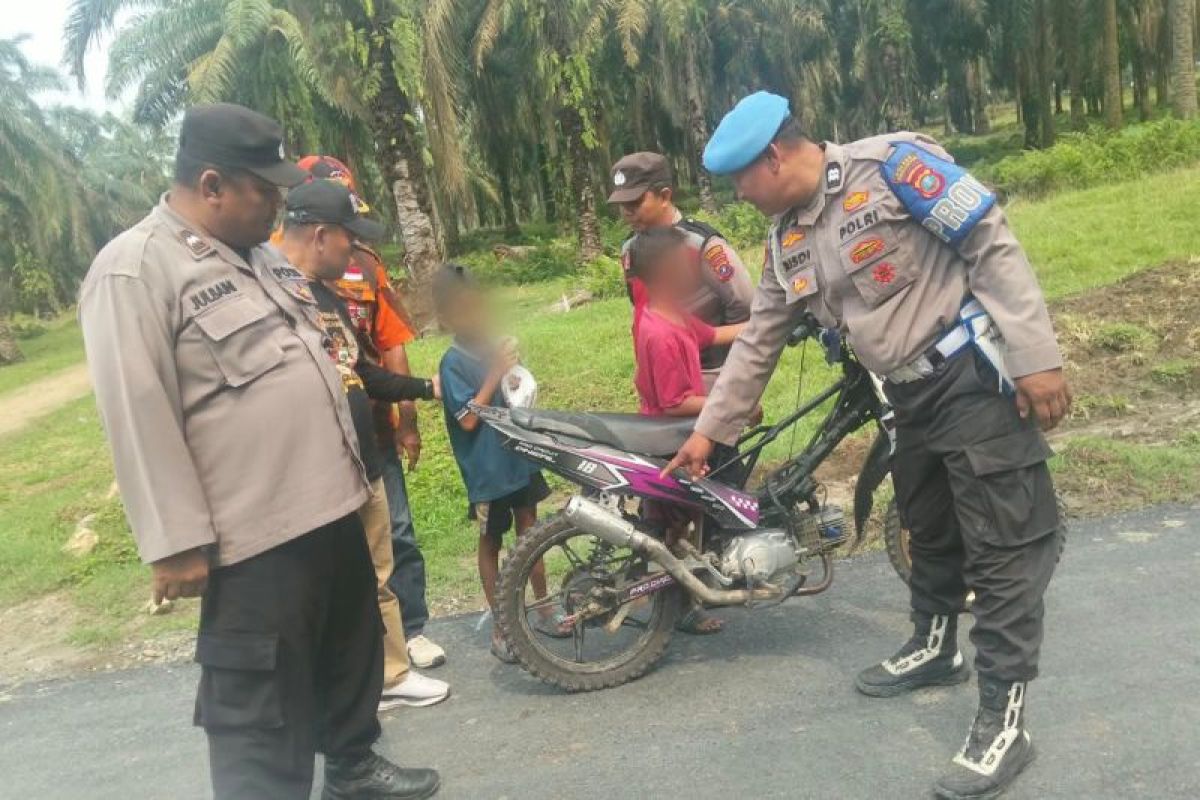 Polres Simalungun Patroli Rutin di Ujung Padang, Antisipasi Balap Liar di Jalan Sayur Matinggi–Pagar Bosi