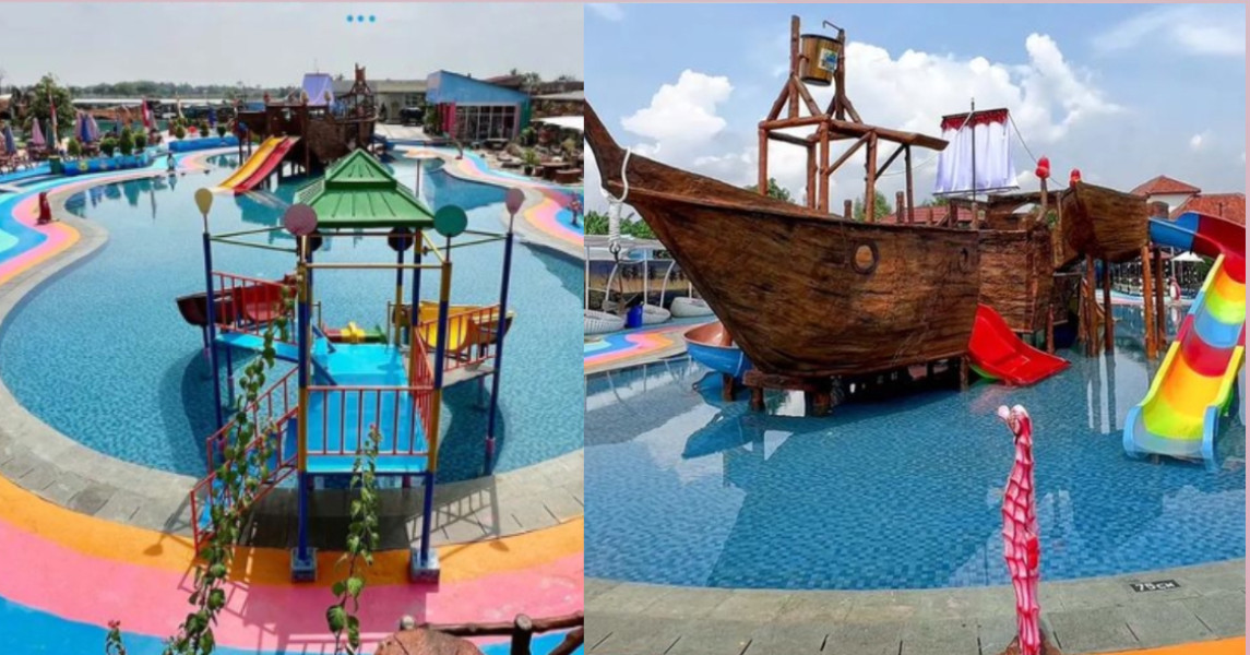 Wisata Serang dengan Kolam Renang Bertema Kapal, Favorit Anak-Anak