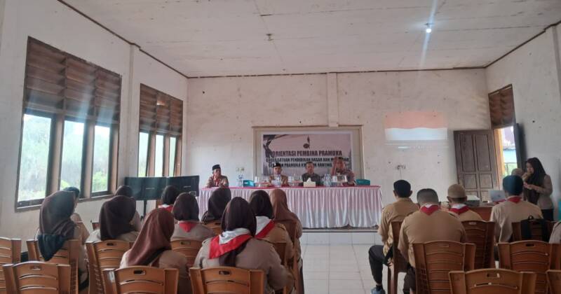 Kwaran Morosi Gelar Orientasi Pembina Pramuka, 15 Satuan Pendidikan di Konawe Ikut Serta