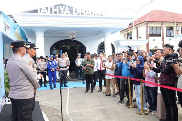 Wakapolda Sumsel Tinjau Media Center Polres Lubuklinggau, Apresiasi Peran Jurnalis sebagai Pilar Demokrasi