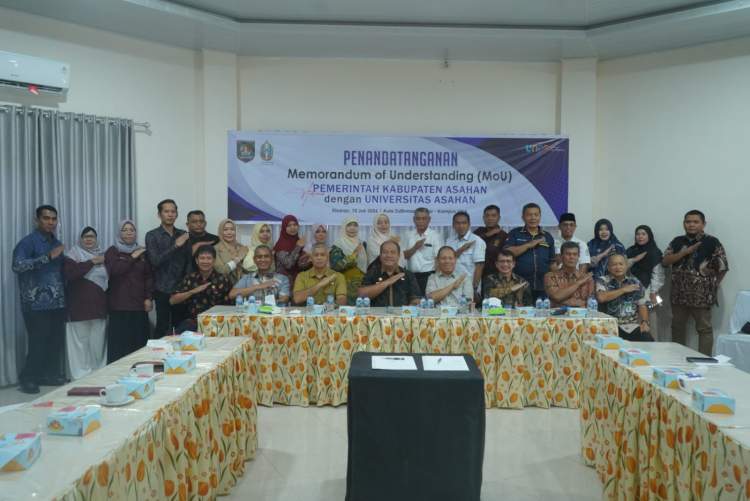 Pemkab Asahan dan Universitas Asahan Teken MoU, Riset Kampus Jadi Acuan Pembangunan Daerah