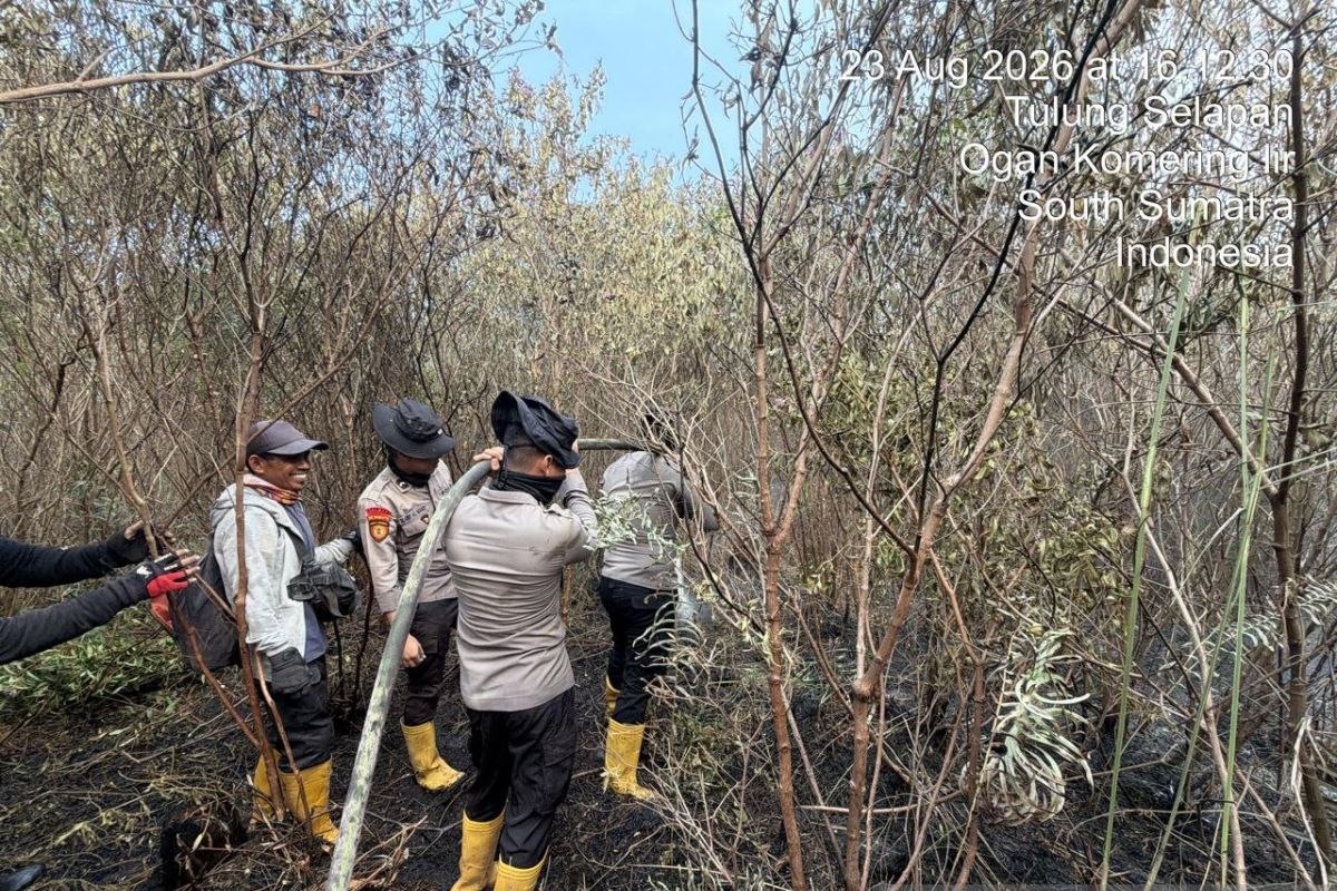 Karhutla Dua Hektare di Lahan PT Samora OKI Dipadamkan, Titik Api di Gambut Butuh Penanganan Ekstra