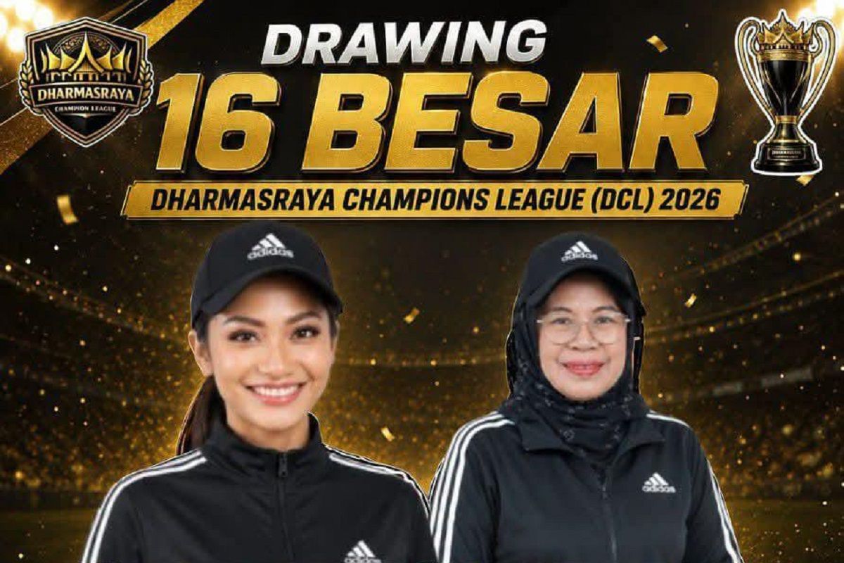 Drawing Babak 16 Besar Dharmasraya Champions League 2026 Rampung, Laga Perdana Digelar September di Sport Center Koto Padang