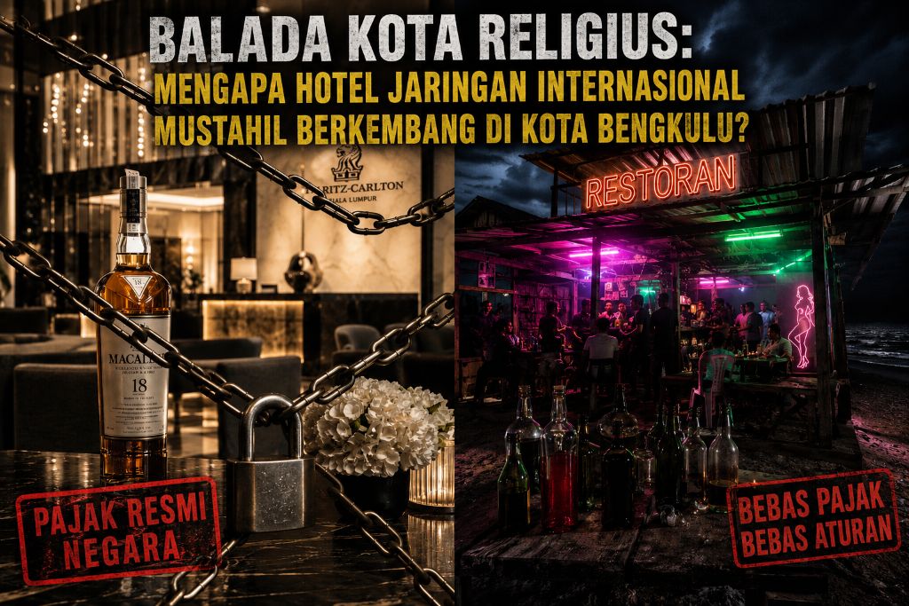 Ironi Regulasi di Bengkulu: Hotel Jaringan Internasional Terhambat Izin, THM Ilegal Berkedok Restoran Justru Dibiar