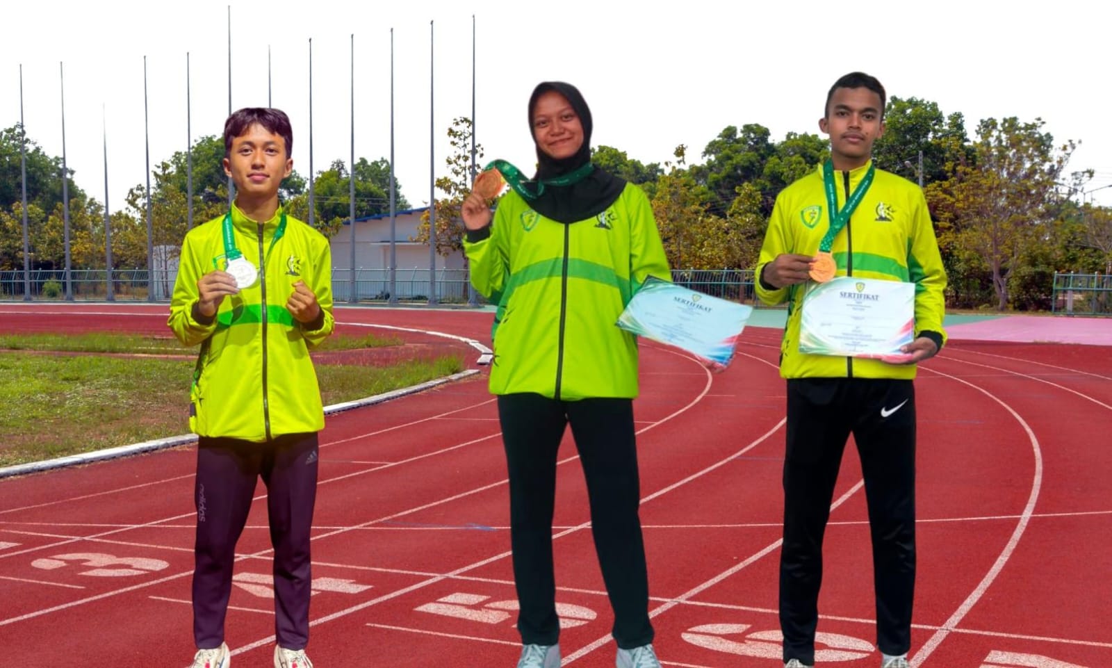 Tiga Atlet MAN 1 Kebumen Borong Medali di Jateng Open 2026, Harumkan Nama Daerah di Ajang Lari Nasional dan Internasional