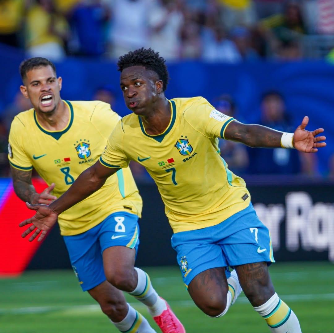 Brasil dan Maroko Lolos ke Babak 32 Besar Piala Dunia 2026, Vinicius Junior Cetak Brace ke Gawang Skotlandia