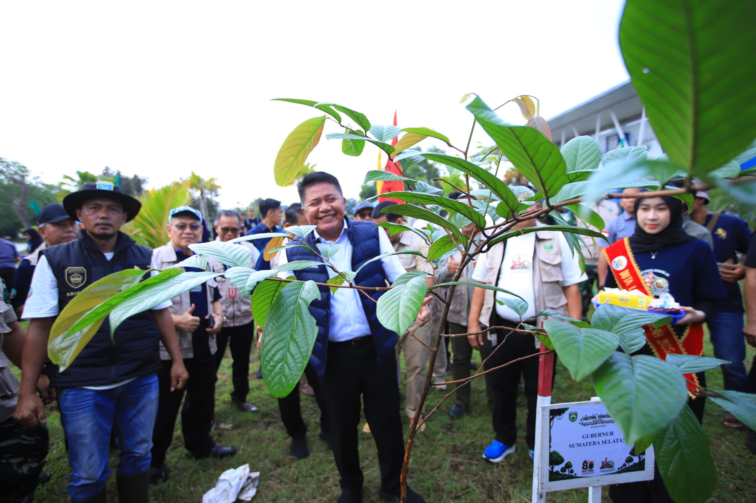 Gubernur Sumsel Herman Deru Soroti Kelangkaan Kayu Jelutung dan Merbau di Festival Kehutanan UIN Raden Fatah, Ajak Mahasiswa Jadi Garda Depan Konservasi