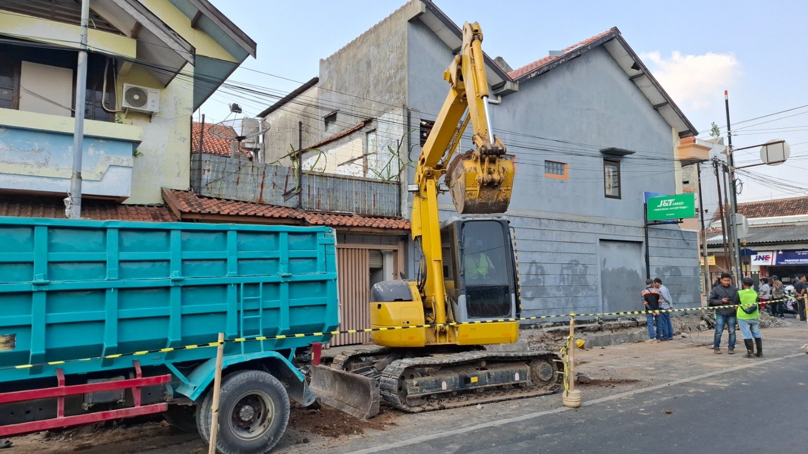 Genangan di Jalan Ahmad Yani Diharapkan Surut, Pemkab Kudus Bangun Drainase Rp 2,25 Miliar di Wahid Hasyim