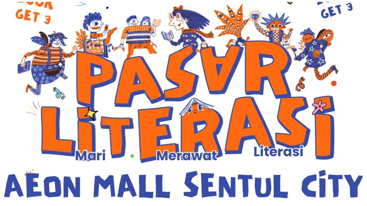 Pasar Literasi Digelar di Cibinong City Mall dan AEON Sentul City Bogor, Buku Mulai Rp10 Ribuan untuk Dorong Minat Baca Masyarakat