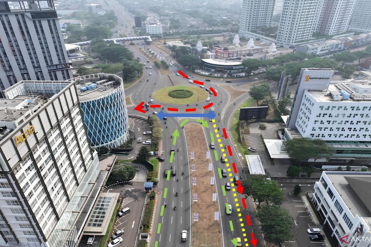 Dishub Kabupaten Tangerang Rekayasa Lalu Lintas di 20 Titik Gading Serpong Selama Korpri Night Run 2026