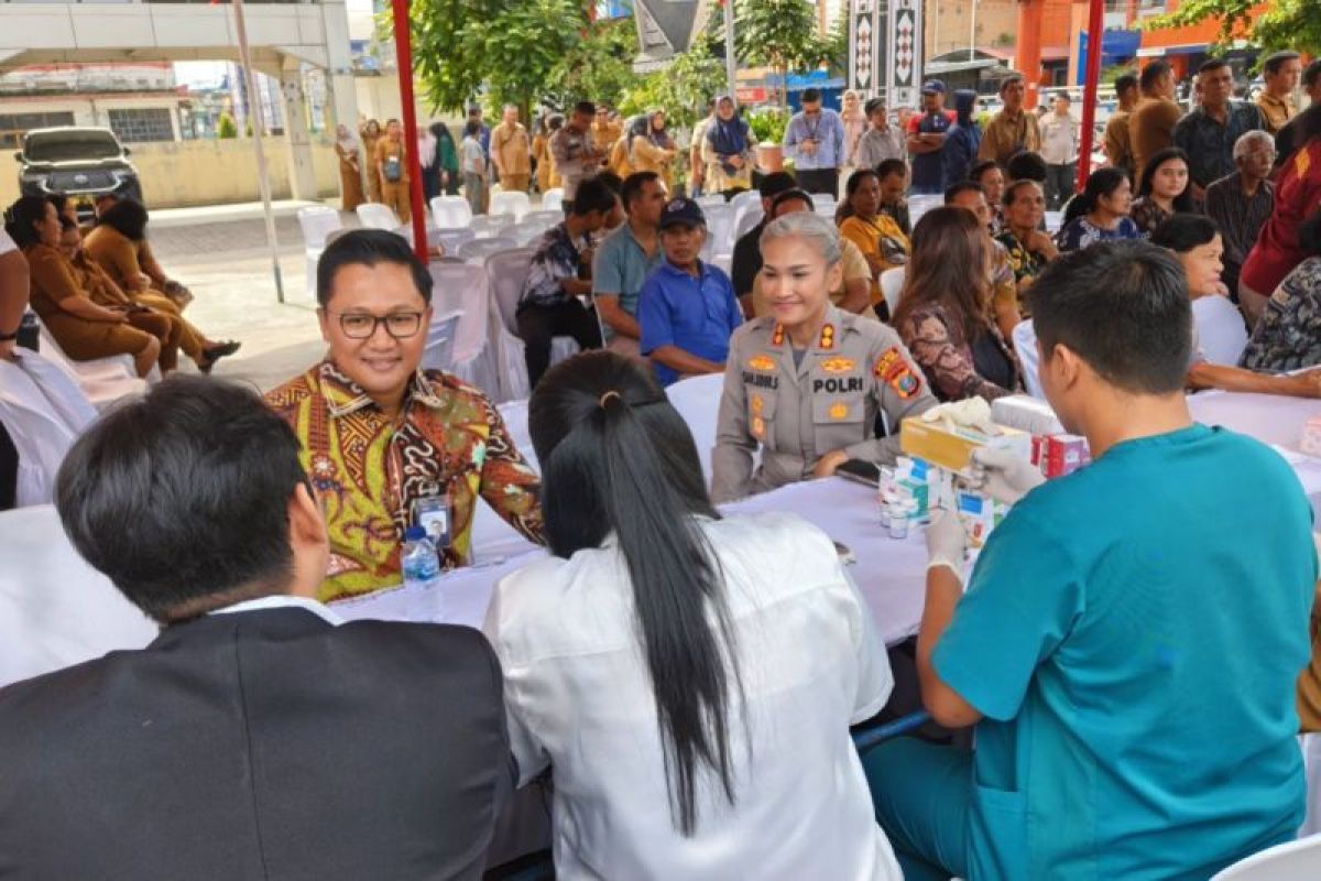 BRI Cabang Pematangsiantar Ramaikan Bakti Kesehatan Polres di Hari Bhayangkara ke-80, Pemeriksaan Gratis Digelar