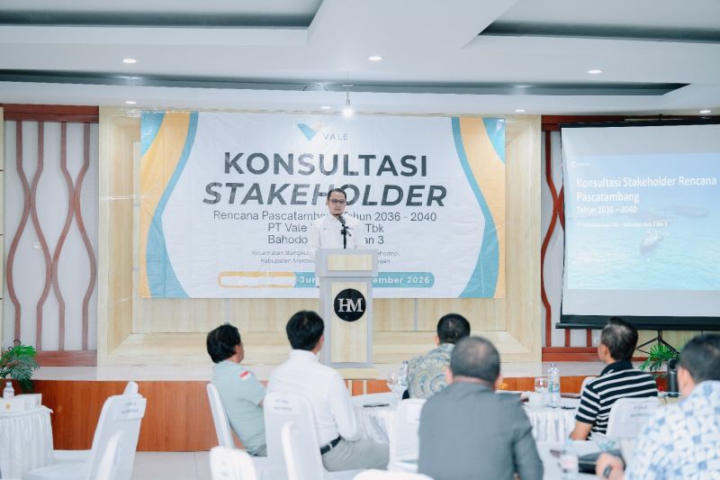 PT Vale Susun Rencana Pascatambang Bahodopi 2036-2040, Libatkan Warga Morowali