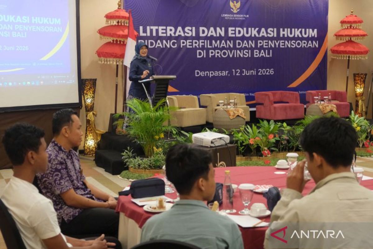Puluhan Konten Kreator di Denpasar Diedukasi Soal Hukum Perfilman dan Prosedur Sensor Film