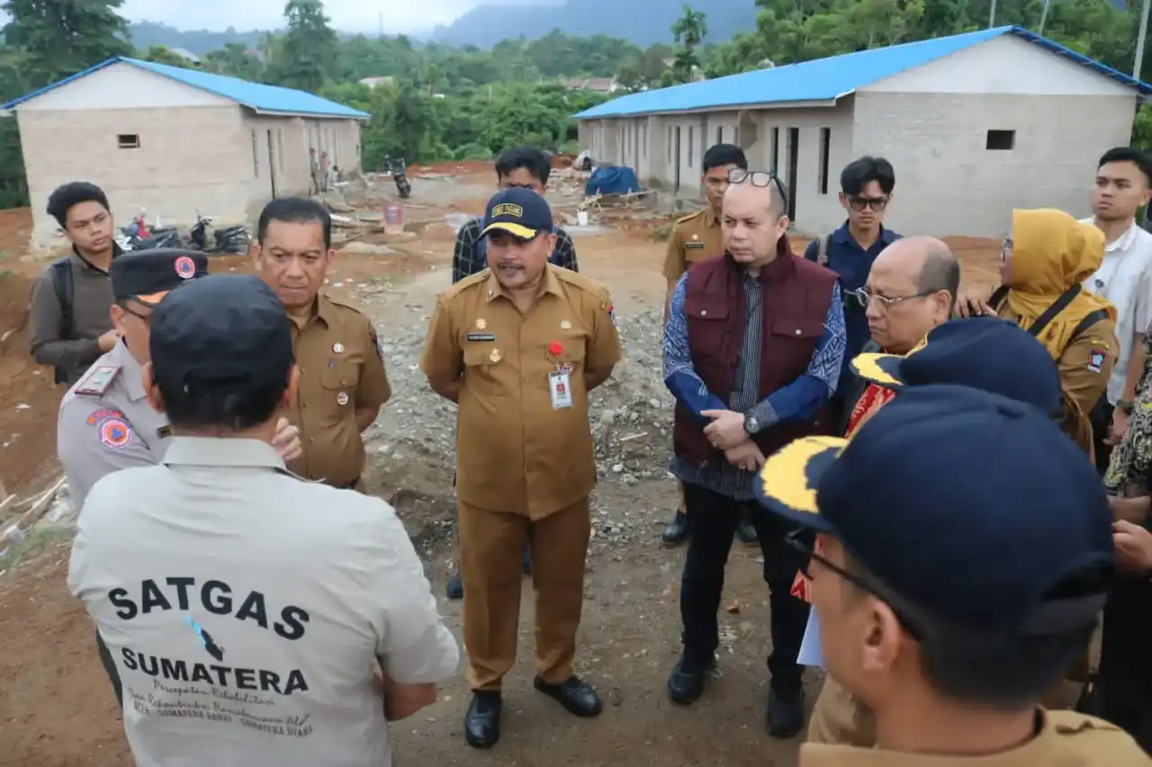 Pemerintah Pusat Tetapkan Kota Padang Percontohan Nasional Pemulihan Pascabencana, 340 Unit Huntap Dibangun