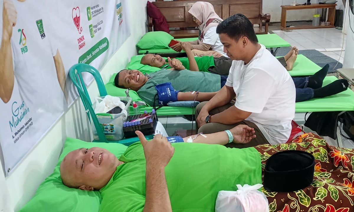Harlah Ke-28 PKB Pati: Donor Darah, Santunan Yatim, hingga Lomba Catur untuk Warga