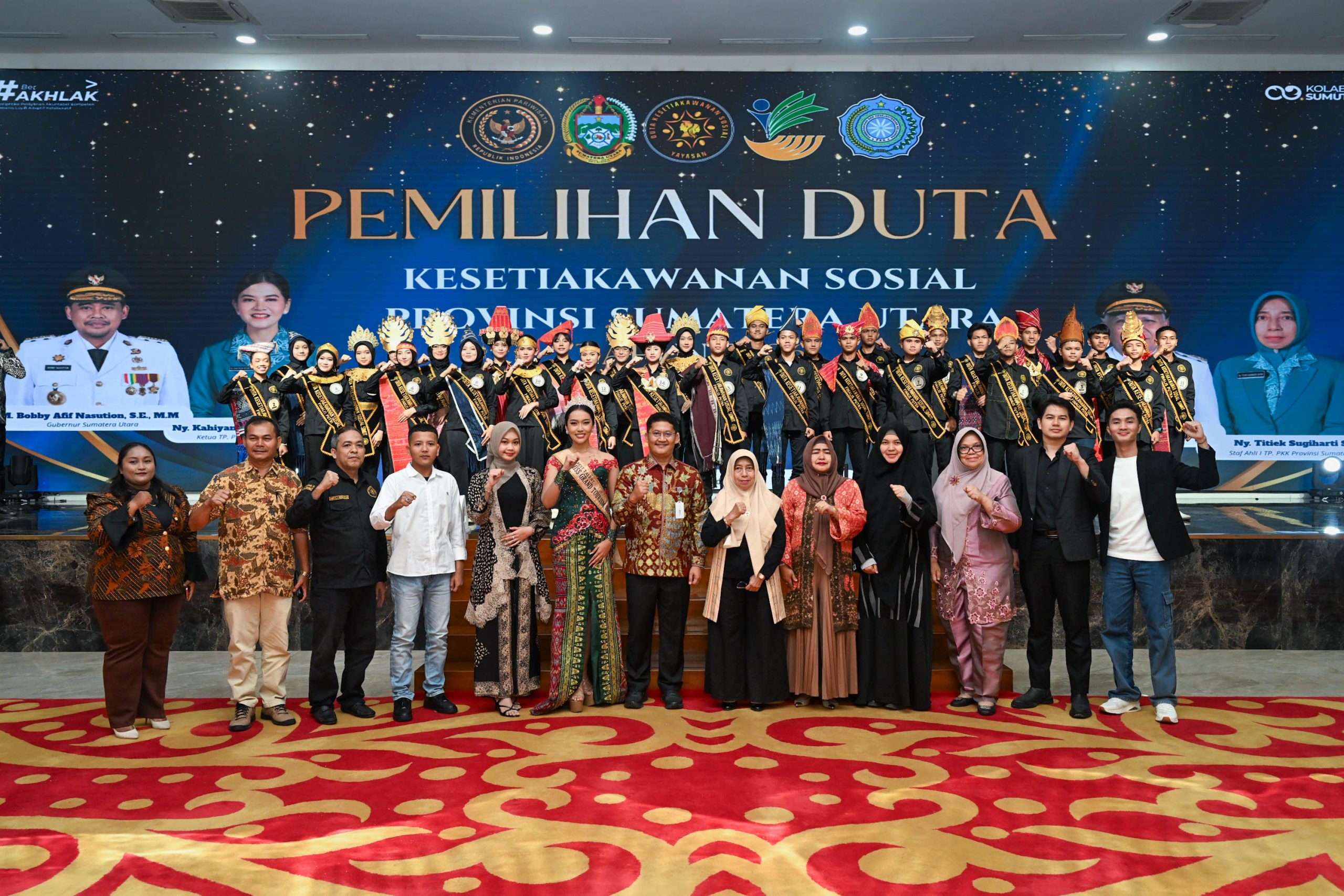 Staf Ahli TP PKK Sumut Titiek Sugiharti Dorong Duta Kesetiakawanan Sosial Jadi Inspirasi Generasi Muda di Medan