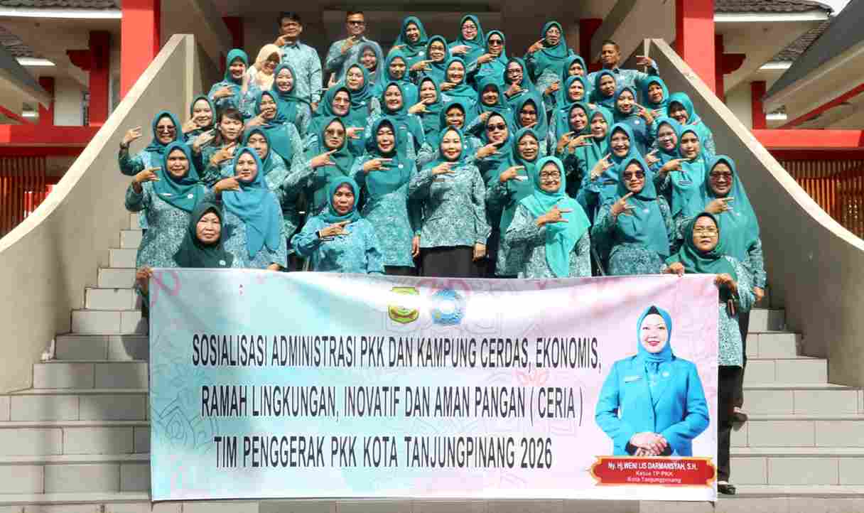 PKK Tanjungpinang Andalkan Program Kampung CERIA untuk Dorong Kemandirian dan Ketahanan Pangan Warga