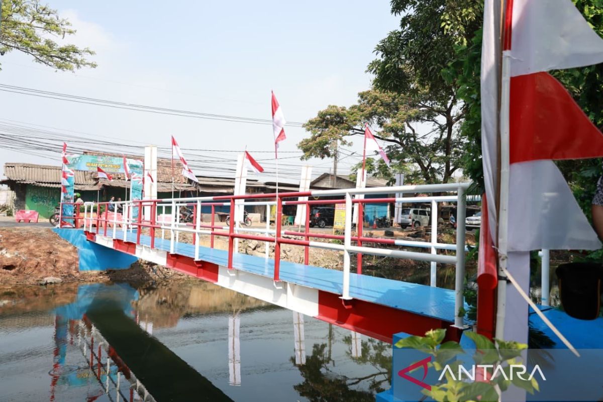 22 Jembatan Garuda Merah Putih di Kabupaten Tangerang Diresmikan, 502 Kepala Keluarga di Desa Ini Langsung Nikmati Manfaatnya