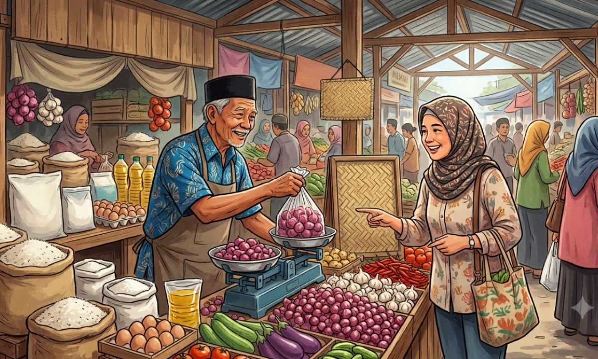 Harga Bawang Merah dan Cabai di Jabar Turun Picu Deflasi 0,05 Persen pada Juli 2026