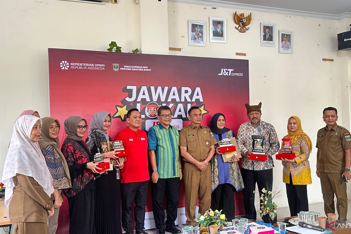 Kementerian UMKM dan J&T Express Luncurkan Program Jawara Lokal di Padang, 5 UMKM Sumbar Terpilih