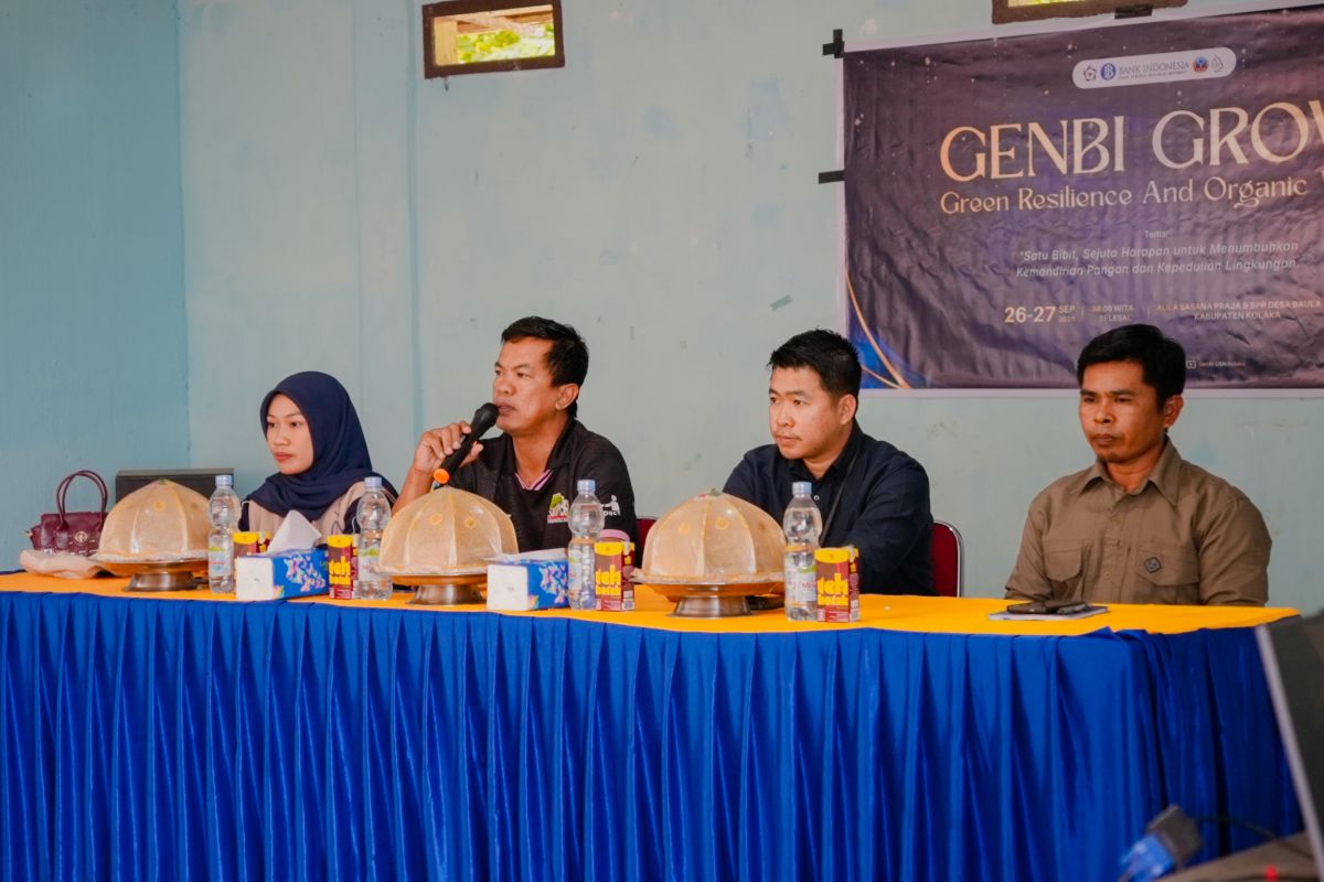 BI Latih 200 Warga Kolaka Budi Daya Hortikultura di Pekarangan Rumah, Bagikan Bibit Cabai