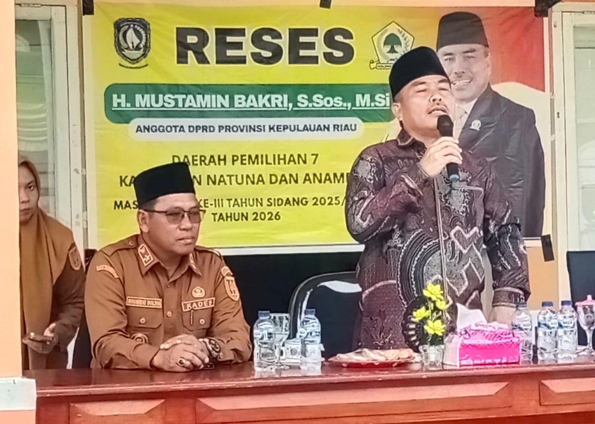 Reses di Natuna, Mustamin Bakri Terima 5 Aspirasi Warga Sepempang: Pemekaran Desa hingga Jaringan Pipa Air Bersih