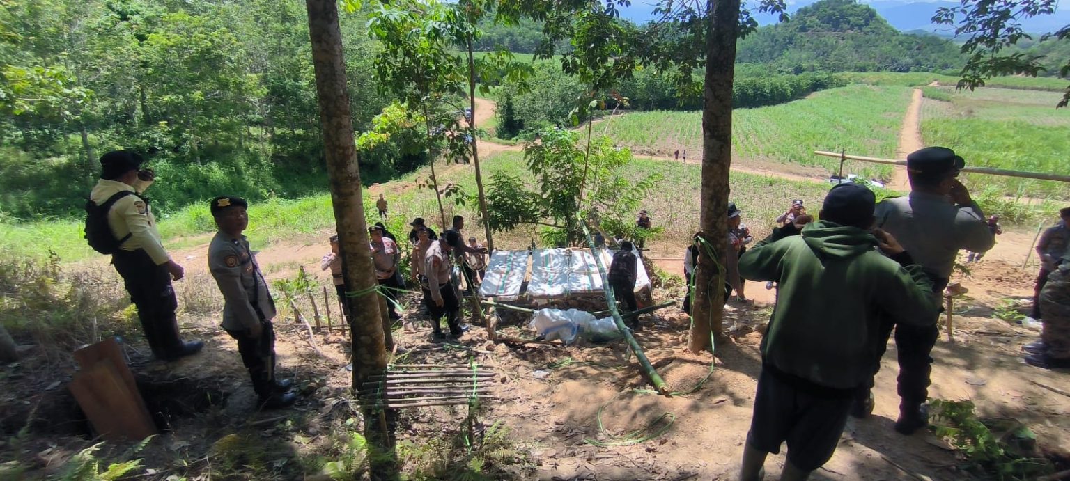 Polres Boalemo Tertibkan Tambang Emas Ilegal di Lahan Tebu PT PG Gorontalo, Kerugian Negara Capai Rp 100 Miliar
