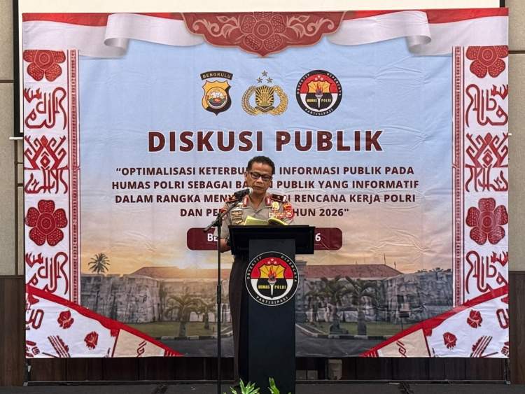 Wakapolda Bengkulu Tekankan Keterbukaan Informasi Publik Jadi Kunci Bangun Kepercayaan Masyarakat di Era Digital